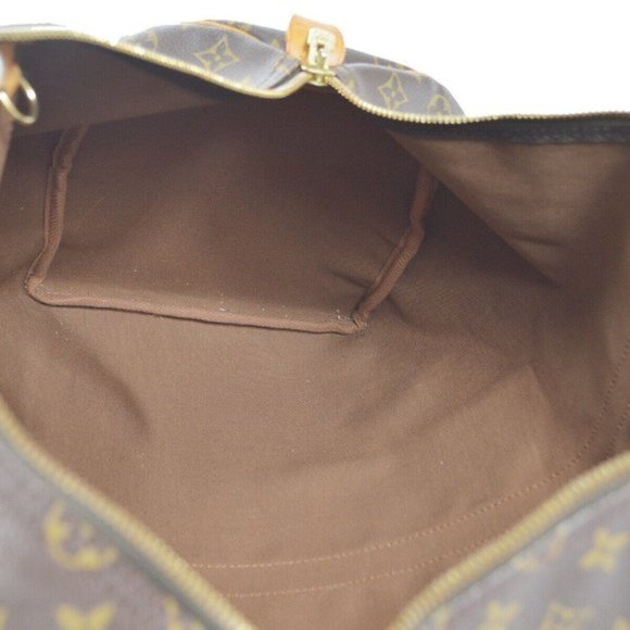 LOUIS VUITTON TRAVEL HAND BAG MONOGRAM KEEPALL 50 - Picture 7 of 16